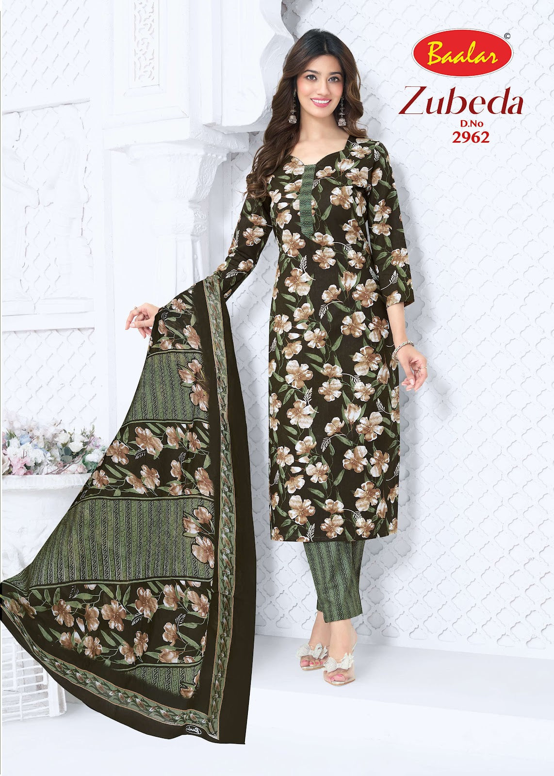 Zubeda Vol 29 Baalar Readymade Cotton Pant Suits Supplier