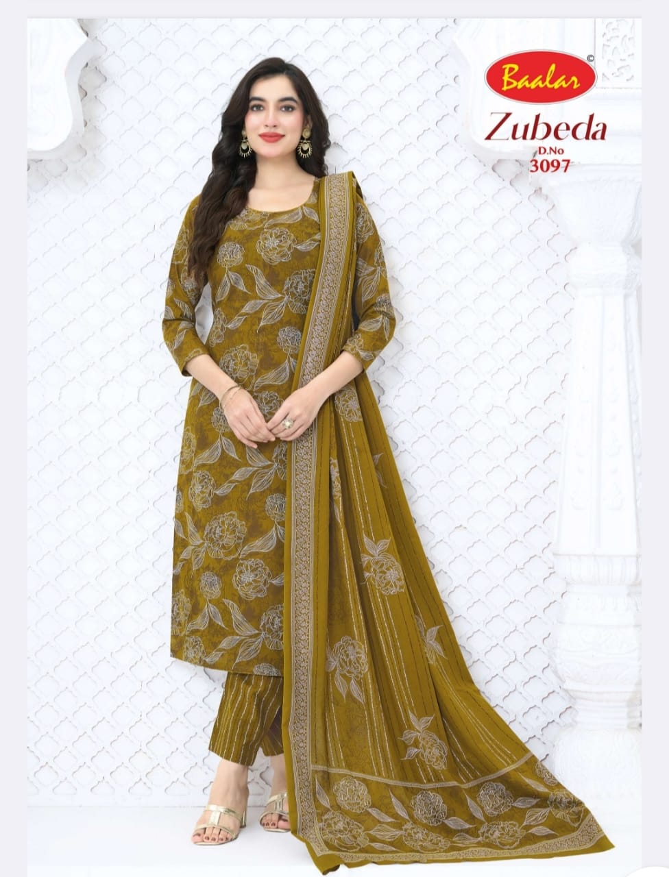 Zubeda Vol 30 Baalar Cotton Dress Material Supplier Ahmedabad