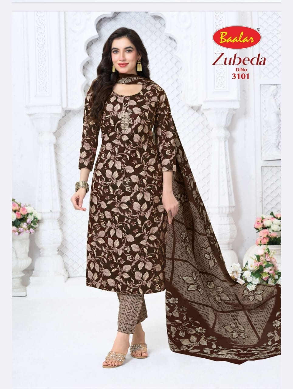 Zubeda Vol 30 Baalar Cotton Dress Material Supplier Ahmedabad