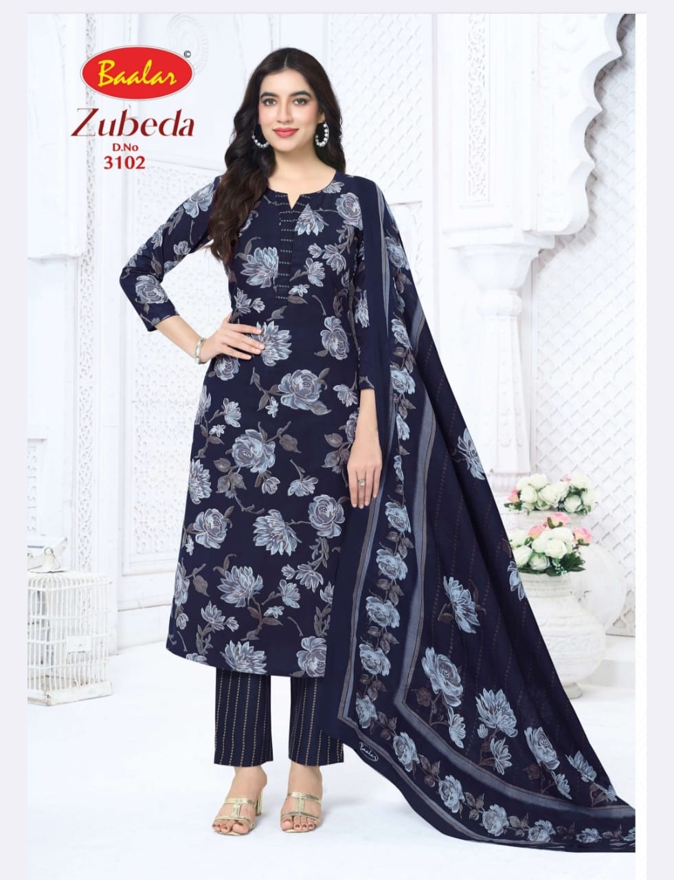 Zubeda Vol 30 Baalar Cotton Dress Material Supplier Ahmedabad
