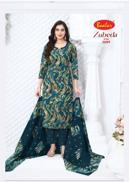 Zubeda Vol 30 Baalar Cotton Dress Material Supplier Ahmedabad