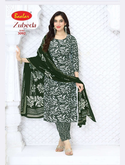 Zubeda Vol 30 Baalar Cotton Dress Material Supplier Ahmedabad