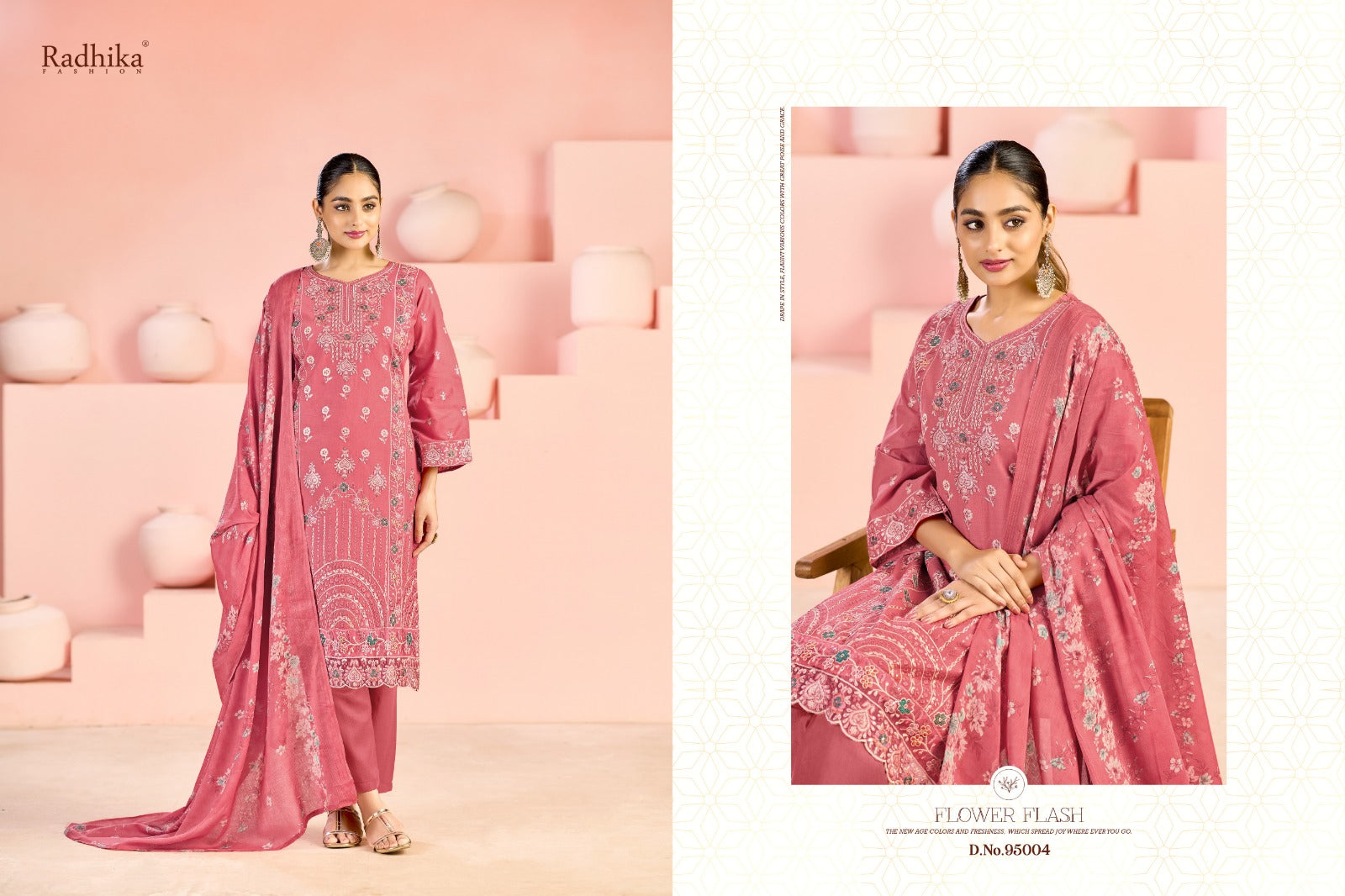 Zubeda Vol 3 Radhika Fashion Azara Lawn Cotton Karachi Salwar Suits Wholesaler Ahmedabad