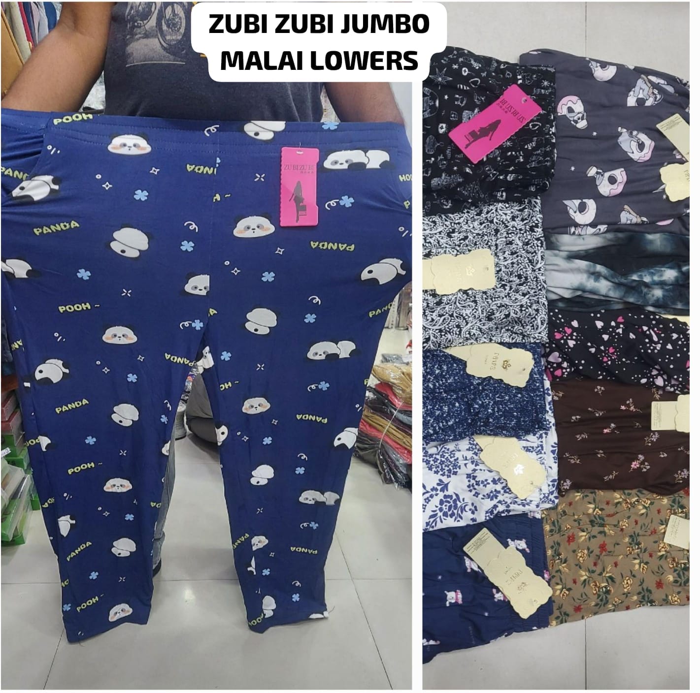 Zubi Zubi Jumbo Hanso Women Night Lower Exporter Ahmedabad
