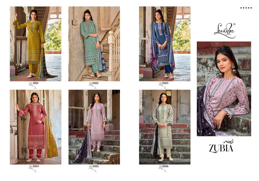 Zubia Levisha Cambric Lawn Karachi Salwar Suits Wholesaler Gujarat