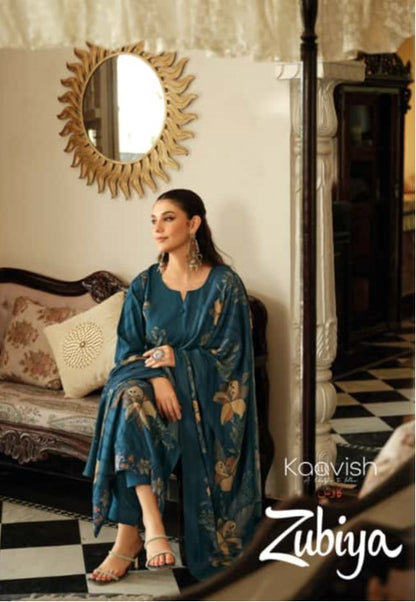 Zubiya Kaavish Pashmina Suits Wholesaler Gujarat