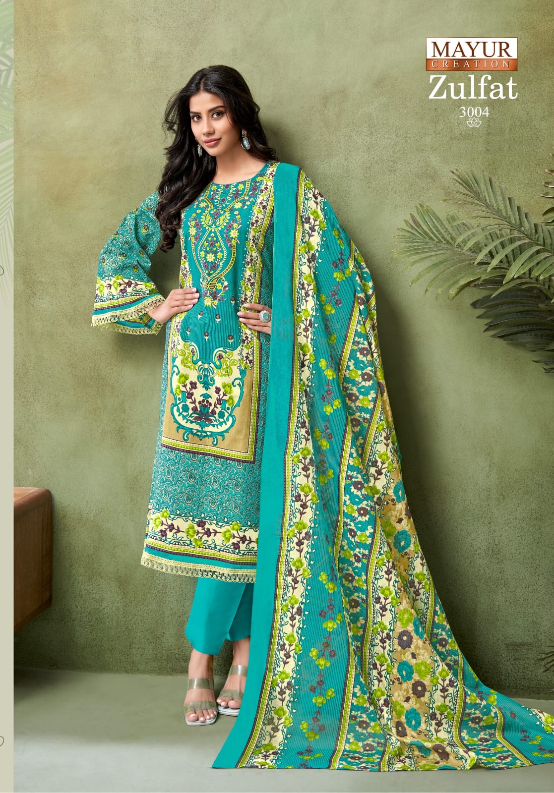 Zulfat Vol 3 Mayur Creation Cotton Karachi Salwar Suits Supplier India