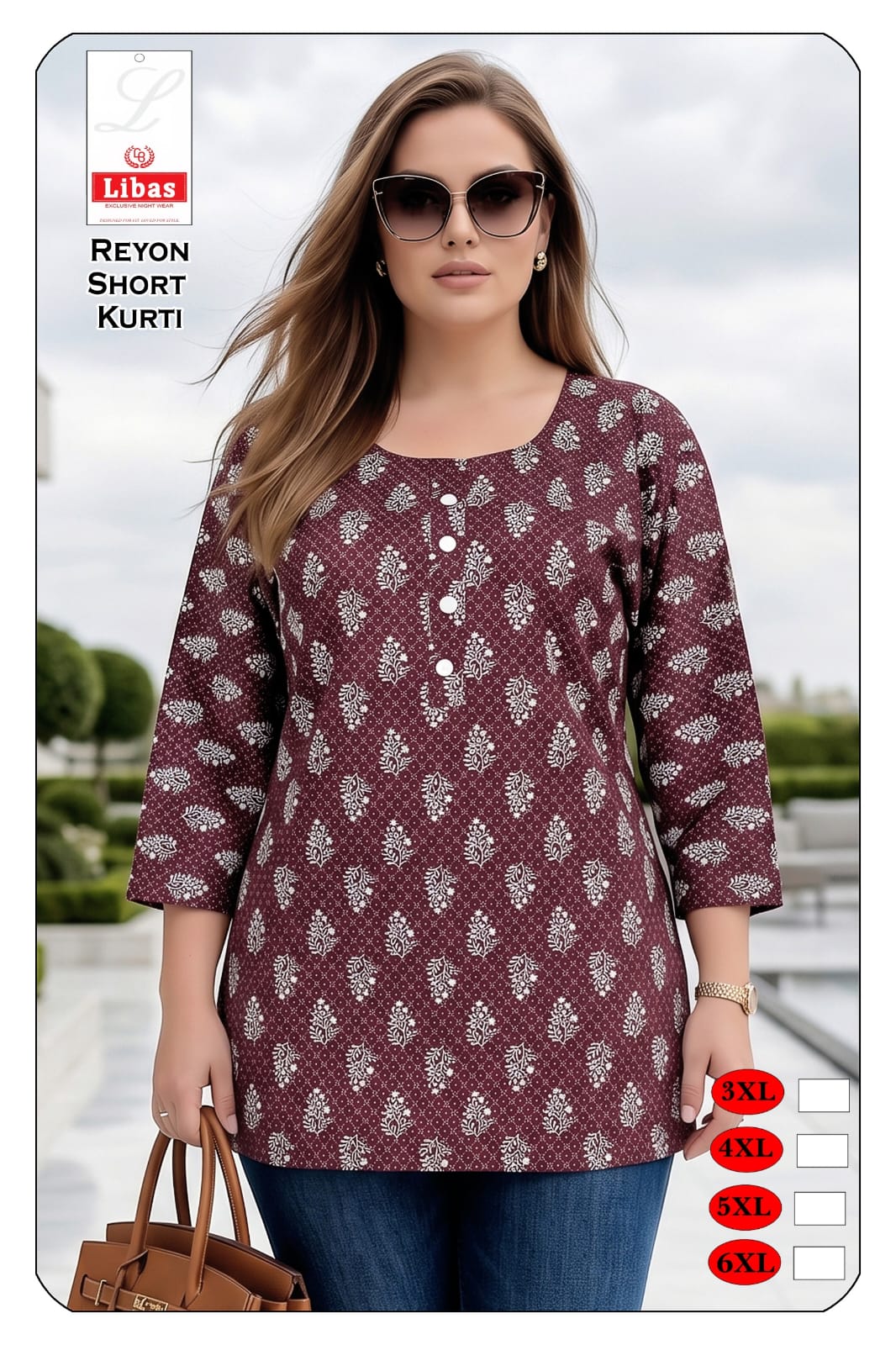 Zumbo Size 2306 Amiti Reyon Short Kurtis Wholesaler India