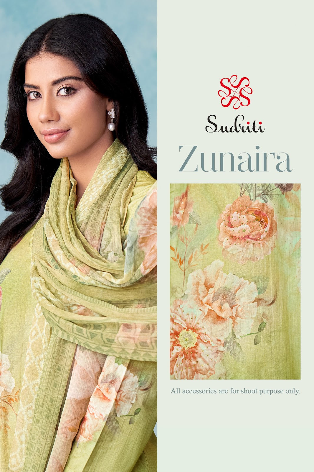 Zunaira Sudriti Sahiba Pure Cotton Pant Style Suits Wholesale