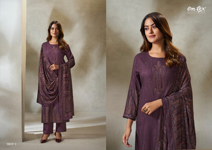 Zuni Omtex Pashmina Suits Wholesale Price