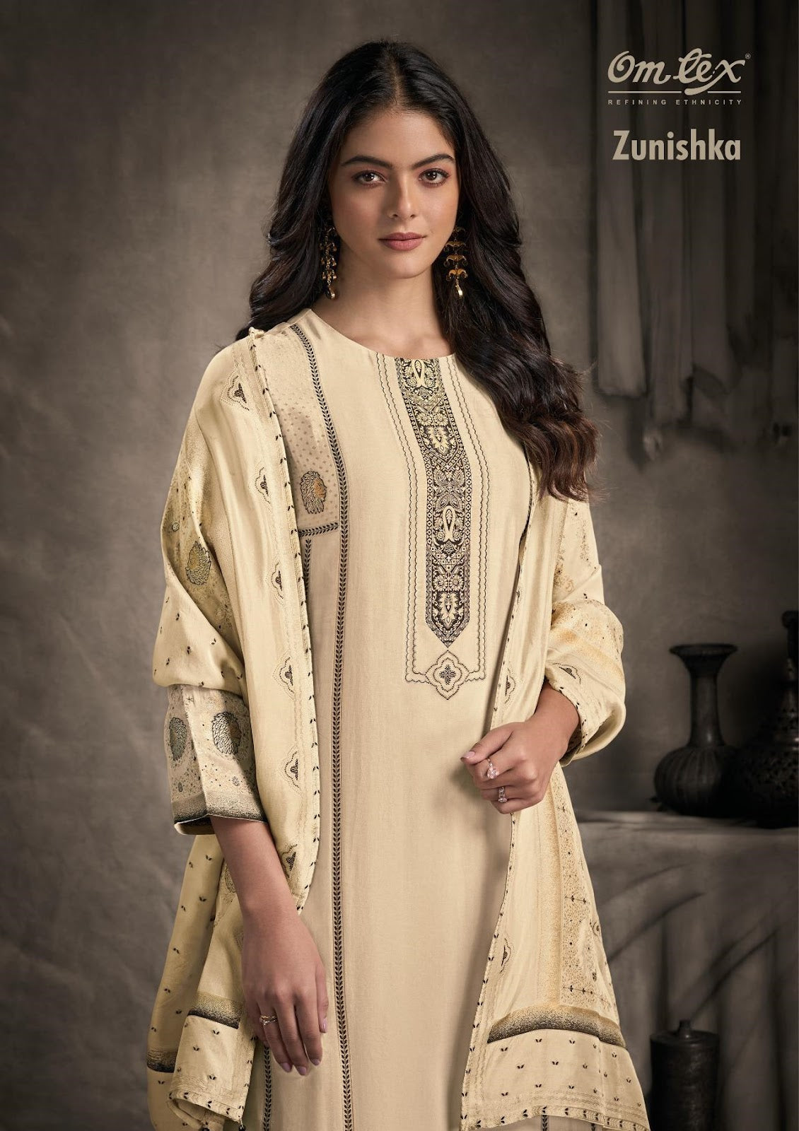 Zunishka Omtex Silk Pant Style Suits Exporter