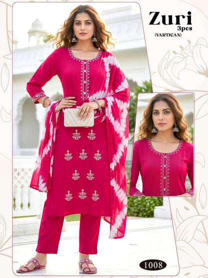 Zuri Malviken Vertican Readymade Pant Style Suits Exporter