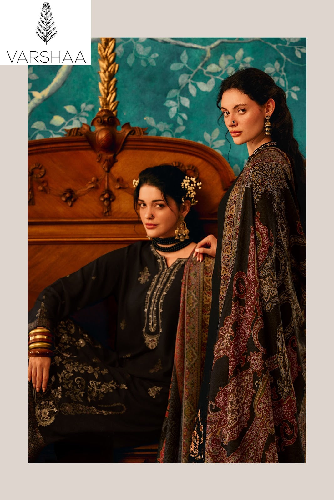 Zyan Varshaa Viscose Pashmina Pashmina Suits Wholesale