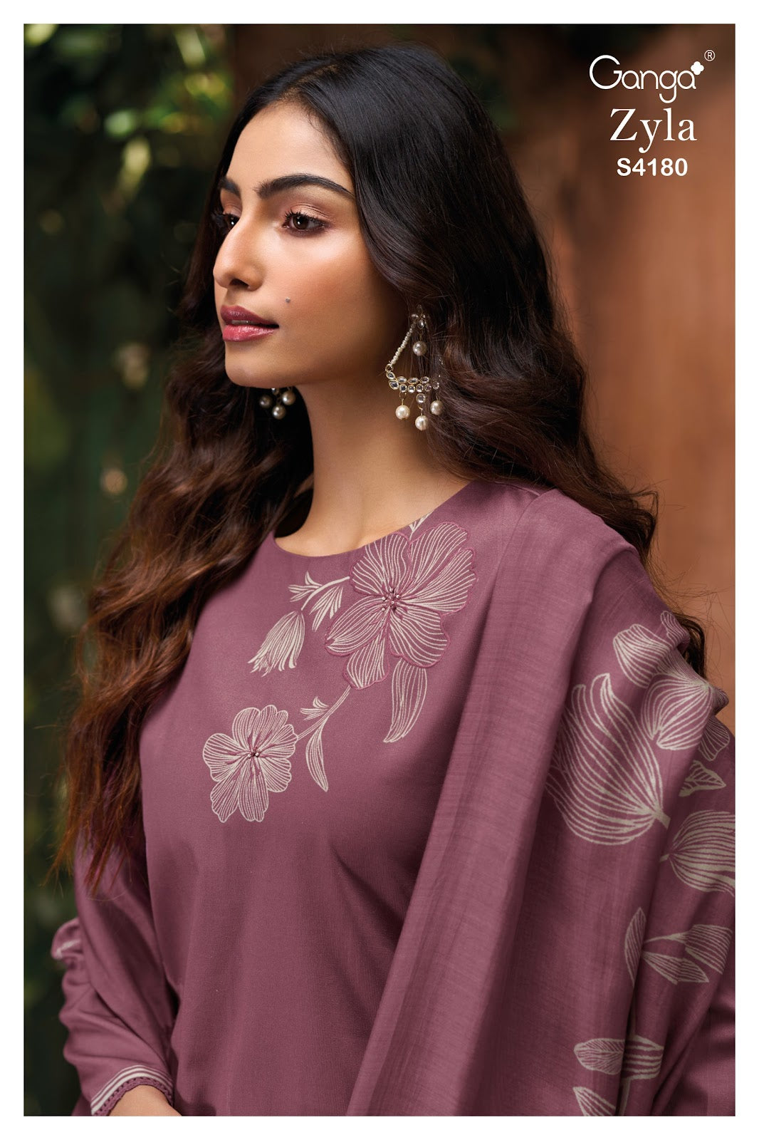 Zyla 4180 Ganga Plazzo Style Suits Wholesale Price
