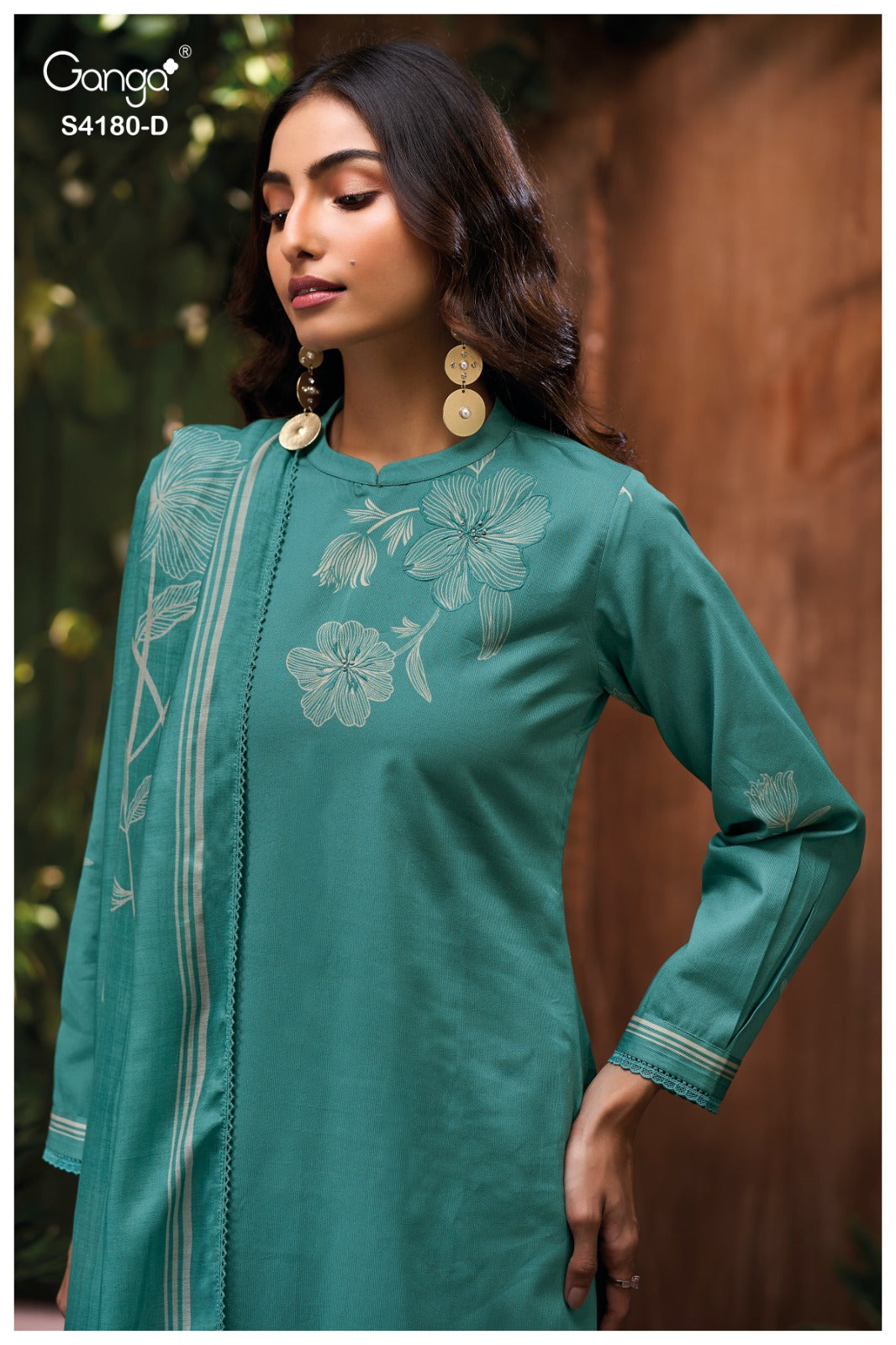 Zyla 4180 Ganga Plazzo Style Suits Wholesale Price