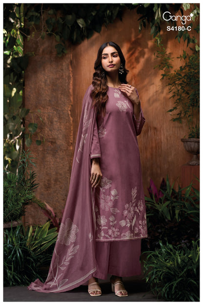 Zyla 4180 Ganga Plazzo Style Suits Wholesale Price
