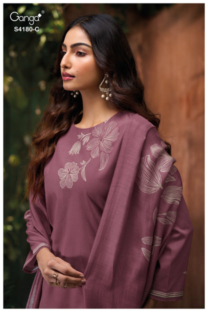 Zyla 4180 Ganga Plazzo Style Suits Wholesale Price