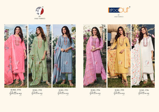 Patterns Vol 3 Af Pure Cotton Readymade Pant Style Suits Wholesaler Gujarat