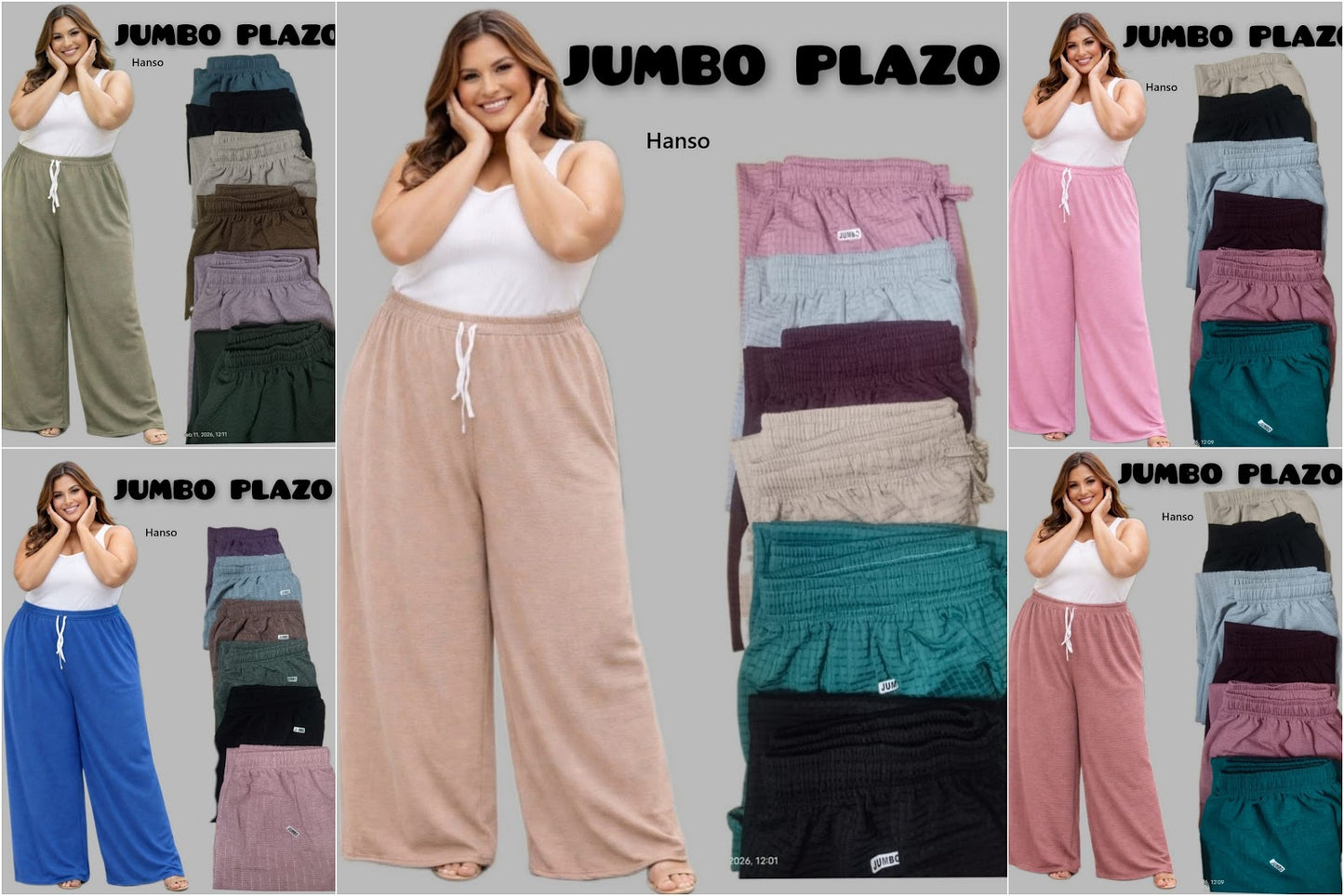 Big Plus Size Hanso Branded Palazzo Manufacturer