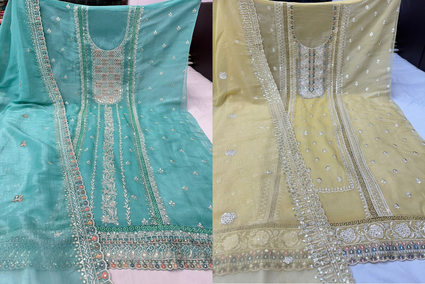 Jhanvi Nayandeep Crush Salwar Suits Supplier India