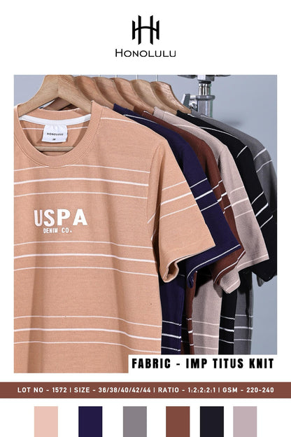 Lot No 1572 Honolulu Cotton Mens Tshirts Exporter Gujarat