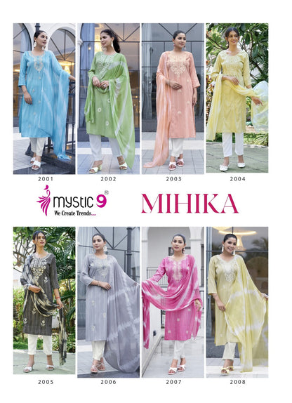 Mihika Vol 2 Mystic 9 Capsule Readymade Pant Style Suits Exporter