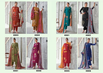 Nigaar Roli Moli Pashmina Suits Supplier Gujarat