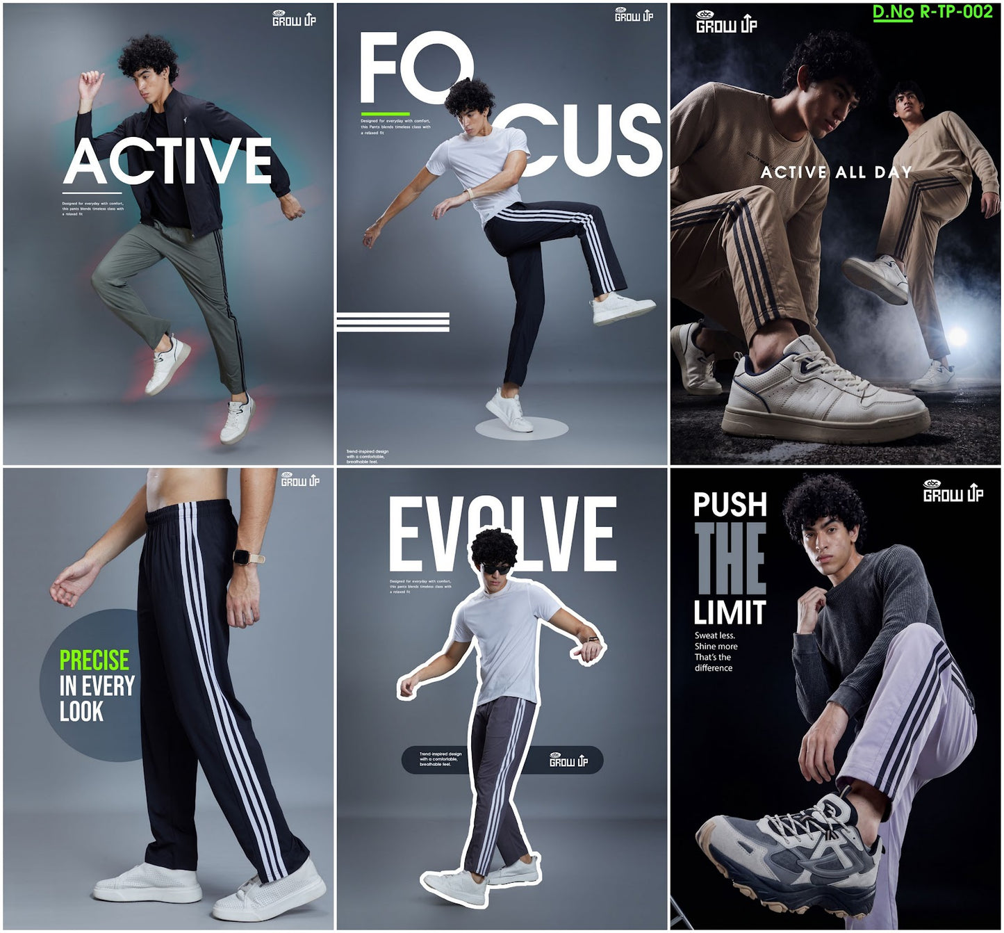 R-Tp 002 Growup Imported Mens Track Pants Wholesale