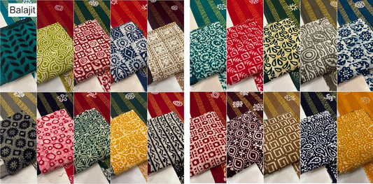 Rayon Wax Batik 2008 Balajit Rayon 14Kg Salwar Suits Exporter India