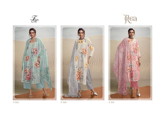Rea Tm Muslin Silk Pant Style Suits