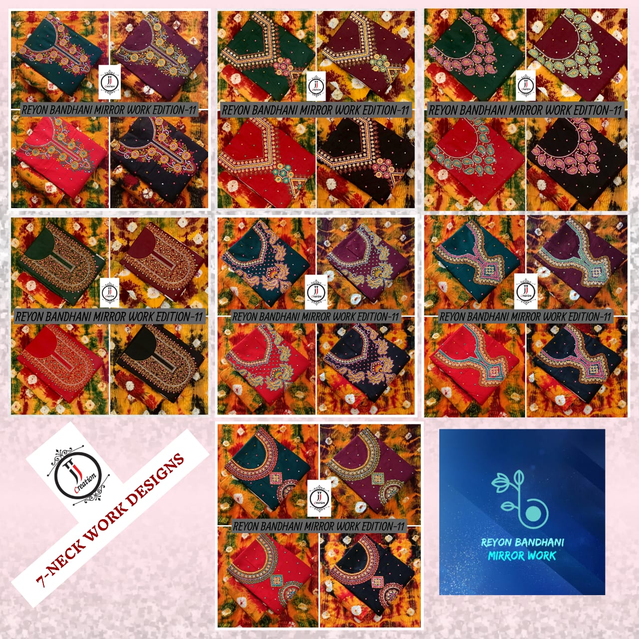 Reyon Bandhani Jj Salwar Suits Supplier Gujarat