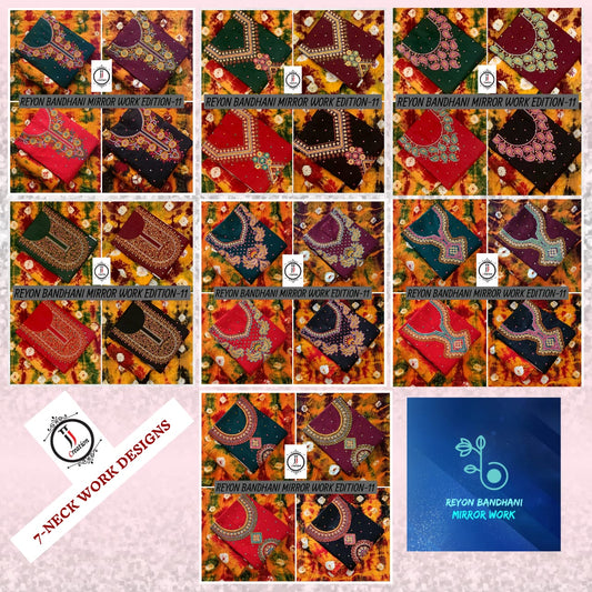 Reyon Bandhani Jj Salwar Suits Supplier Gujarat
