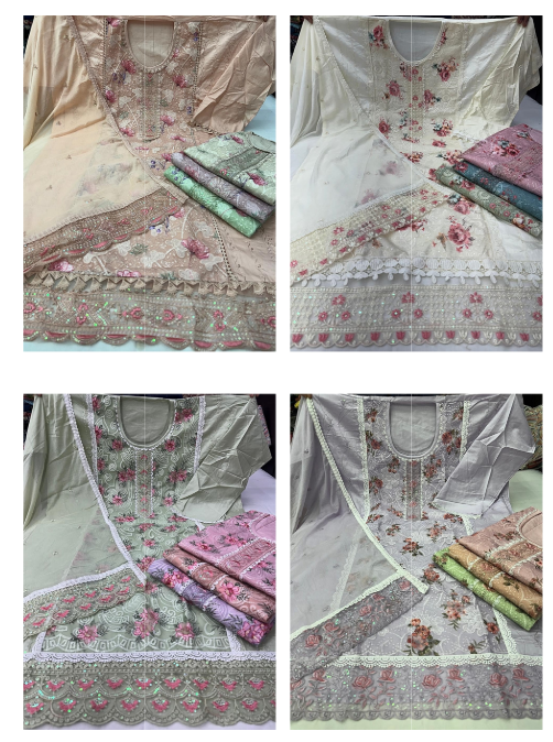 Sarin Nayandeep Pure Jaam Salwar Suits Wholesaler Ahmedabad