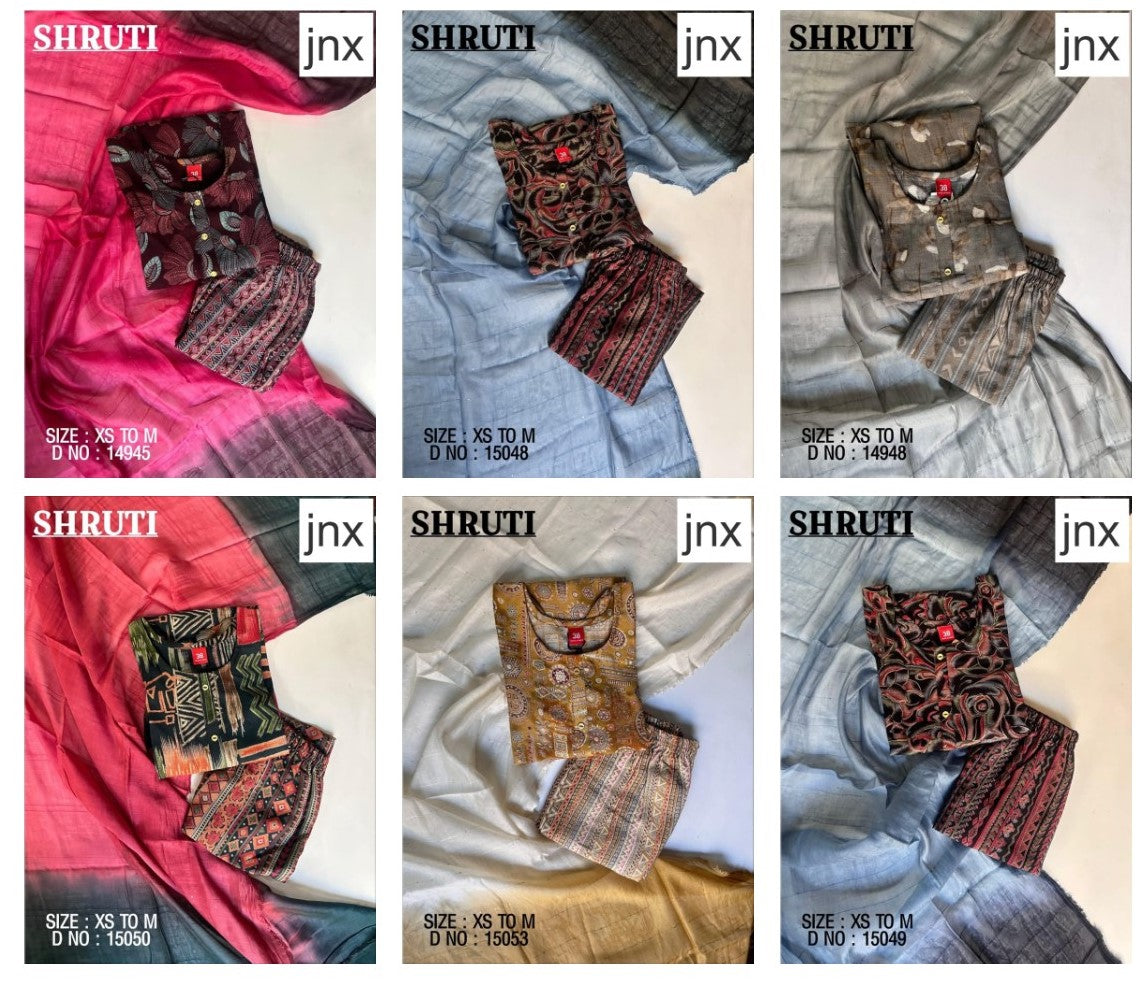 Shruti Jnx Vertican Readymade Pant Style Suits Supplier