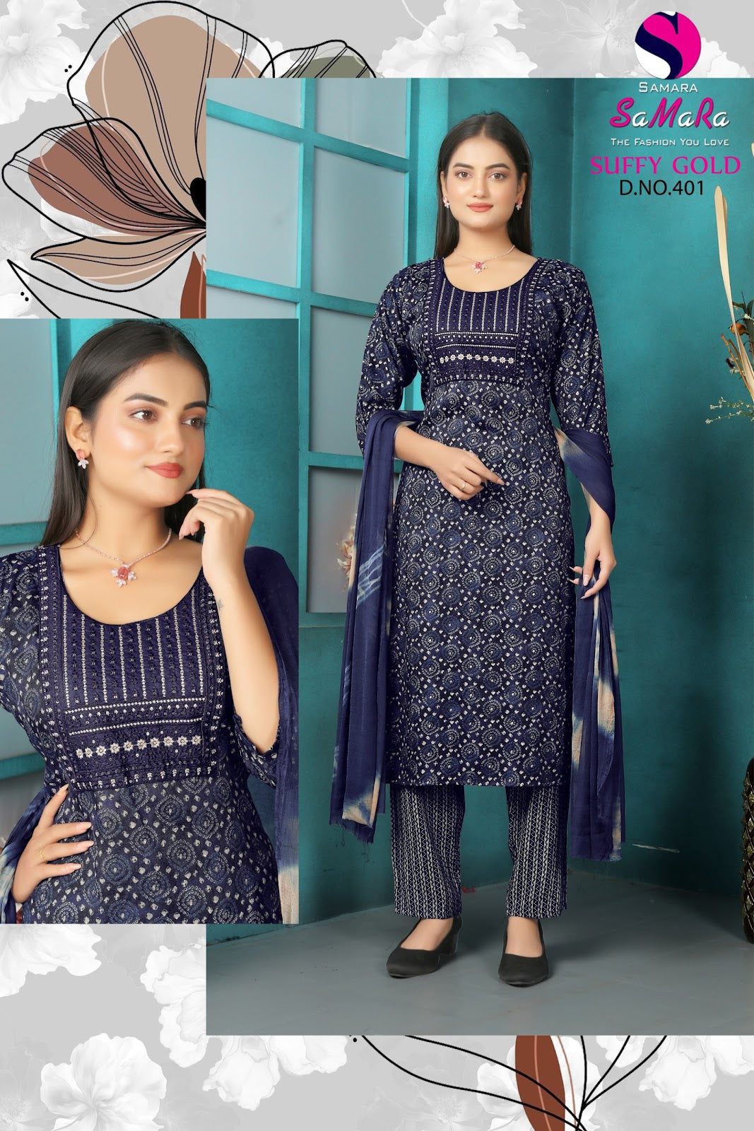 Suffy Gold Vol 4 Samara Capsule Readymade Pant Style Suits Manufacturer Ahmedabad