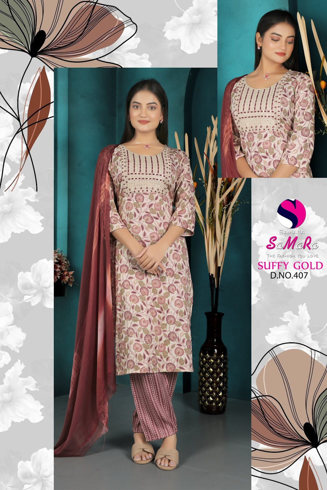 Suffy Gold Vol 4 Samara Capsule Readymade Pant Style Suits Manufacturer Ahmedabad
