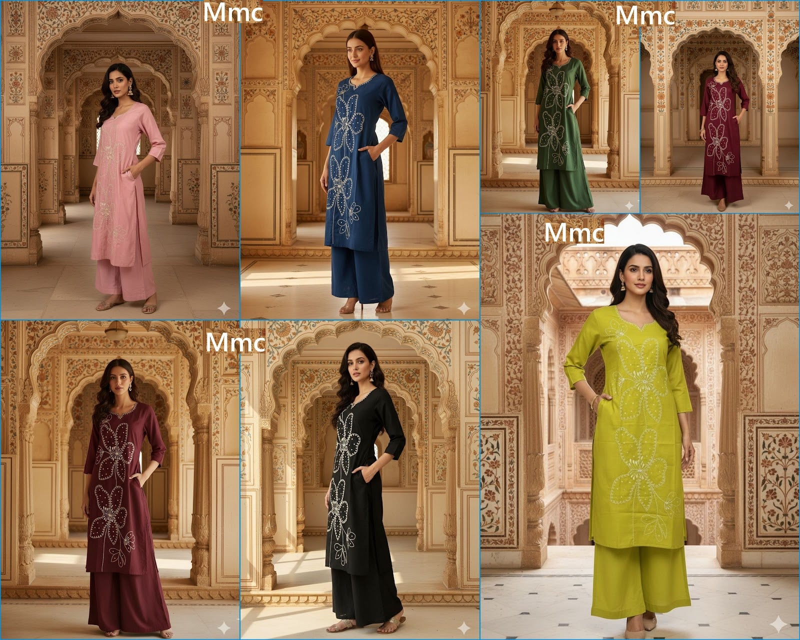 Sun Flower 1403 Mmc Vatican Co Ord Set Manufacturer Gujarat