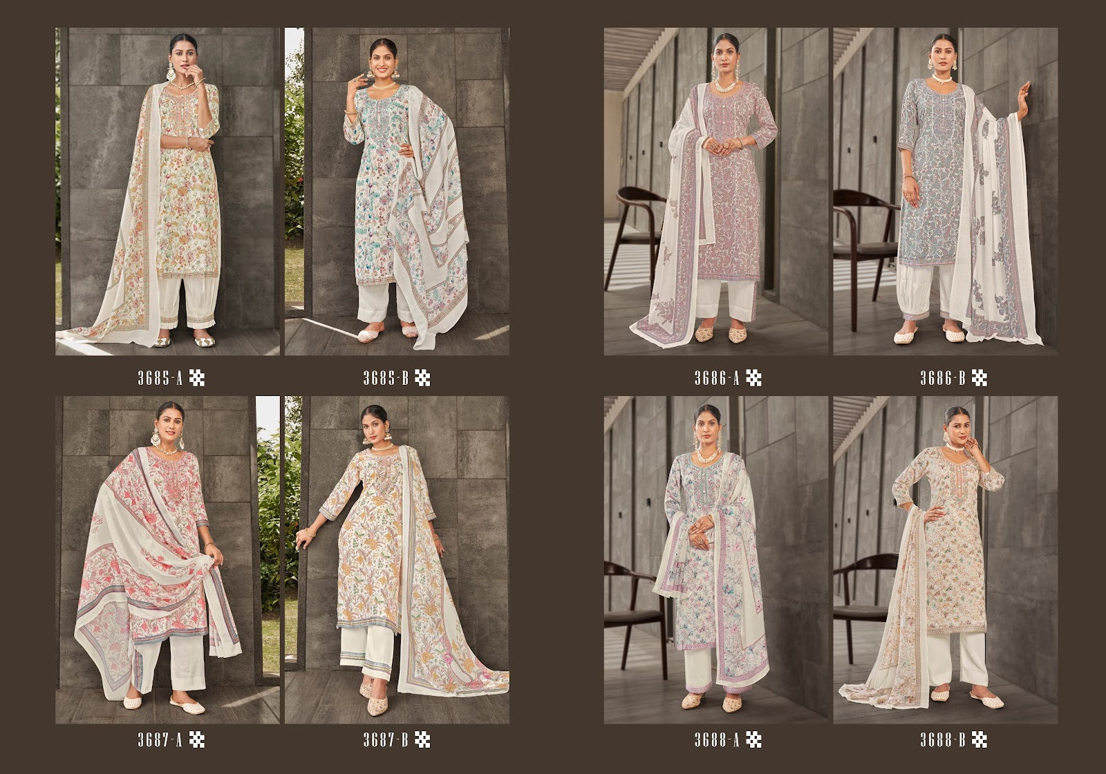 Suprita Rivaa Pashmina Suits Wholesaler Gujarat