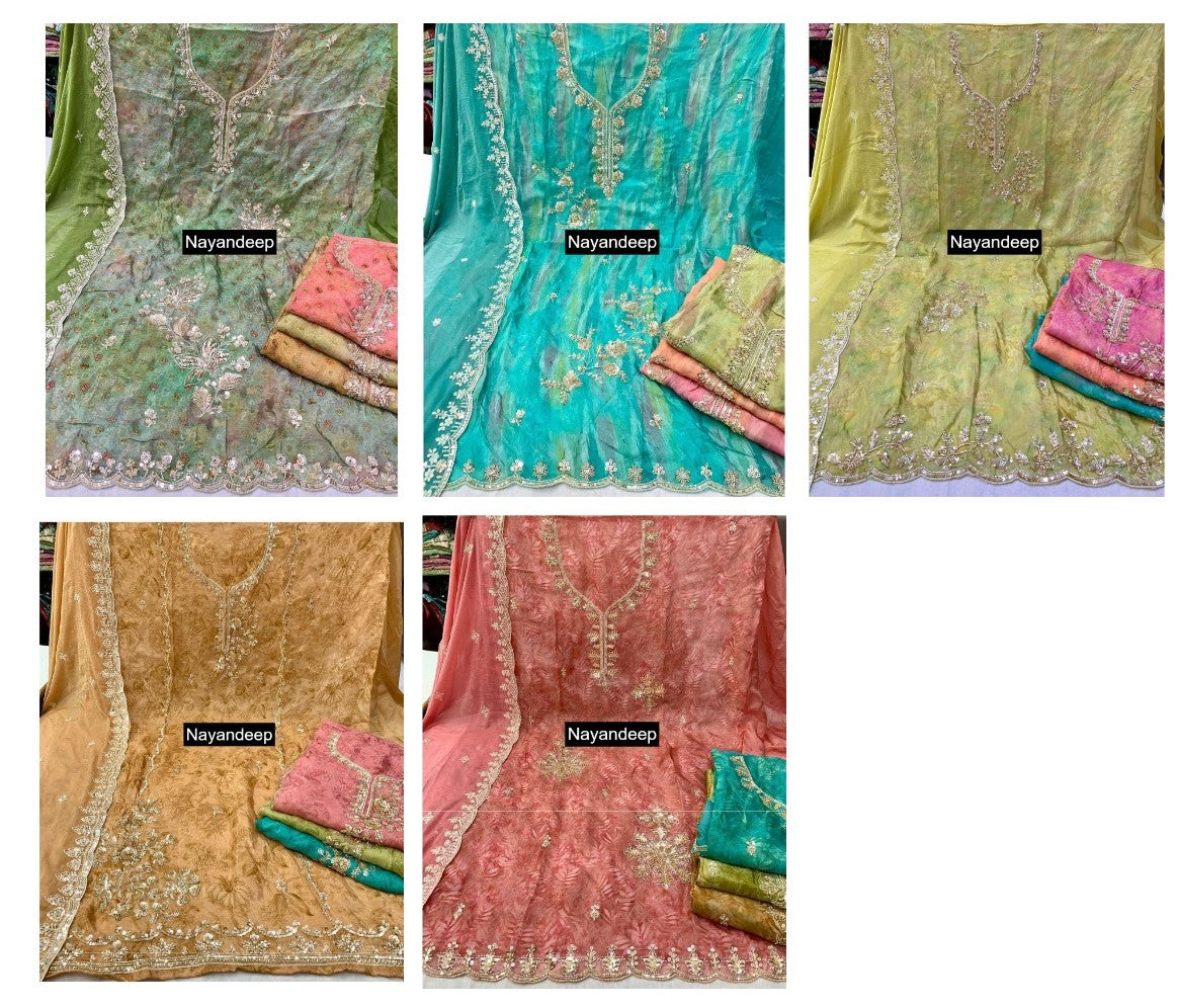 Tina Nayandeep Viscose Salwar Suits Wholesaler Gujarat