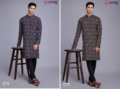 Vastra Vol 9 Shubhvastra Rayon Mens Kurta Supplier Ahmedabad