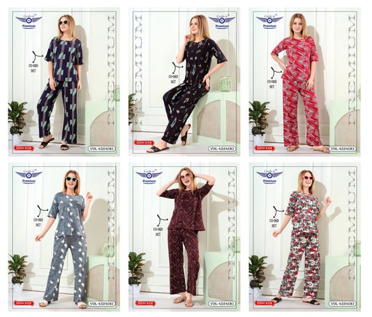 Vol 4524 B Grab It Sinker Co Ord Set Exporter Gujarat