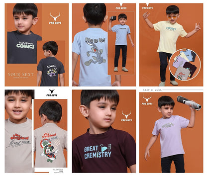 Style No 3671 Pro Guys Imported Boys Tshirt Manufacturer Ahmedabad