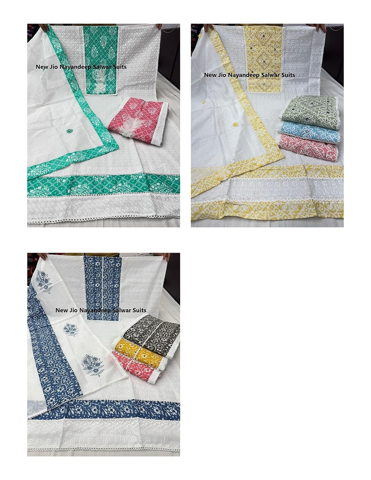 New Jio Nayandeep Cotton Salwar Suits Wholesale Price