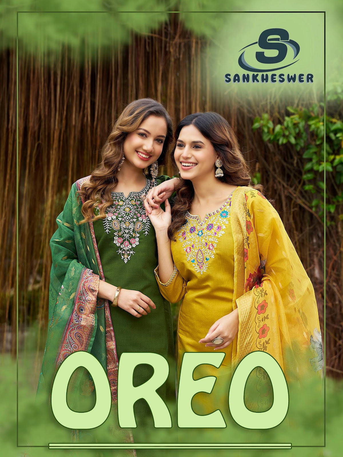 Oreo Vol 1 Sankheswer Vertican Readymade Anarkali Suits Wholesale Price
