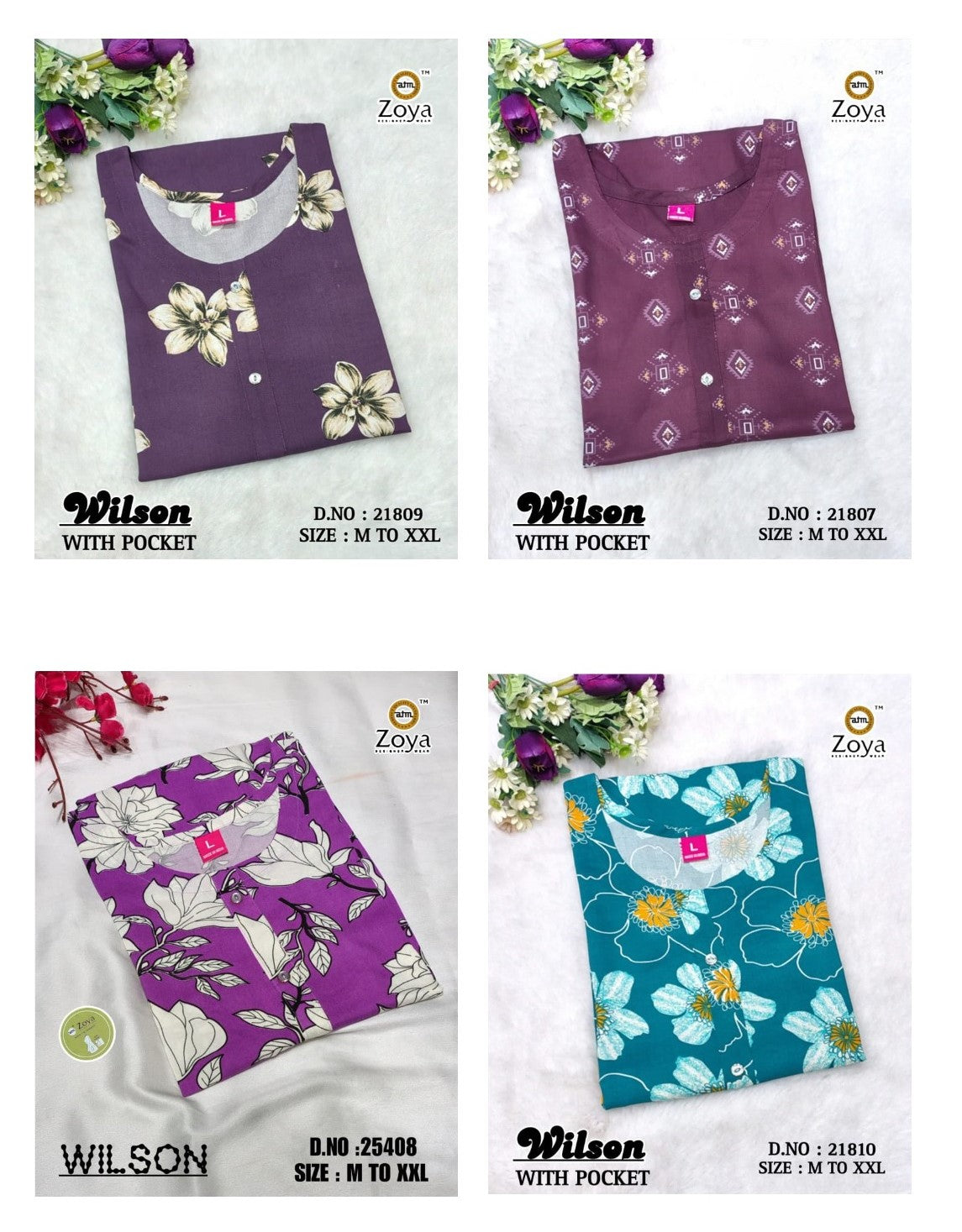 Wilson 1912 Zoya Rayon Kurti With Pocket Wholesaler Ahmedabad