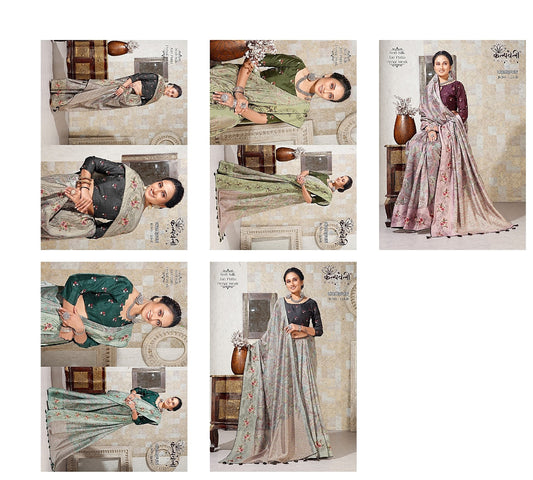 Campus 113 Kalpveli Soft Silk Sarees