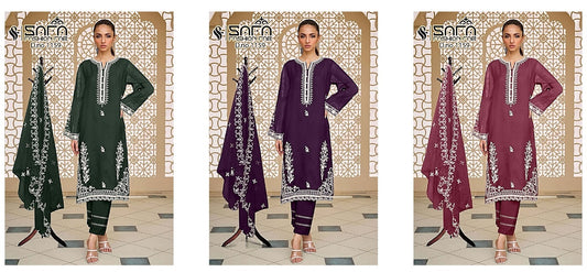 1159 Safa Fashion Fab Georgette Pakistani Readymade Suits