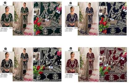 1499-Abcd Vs Fashion Georgette Pakistani Salwar Suits