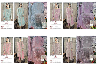 2051 Deepsy Georgette Pakistani Salwar Suits
