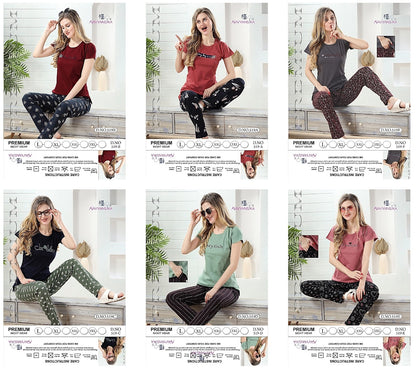 519 Kavyansika Hosiery Cotton Pyjama Night Suits